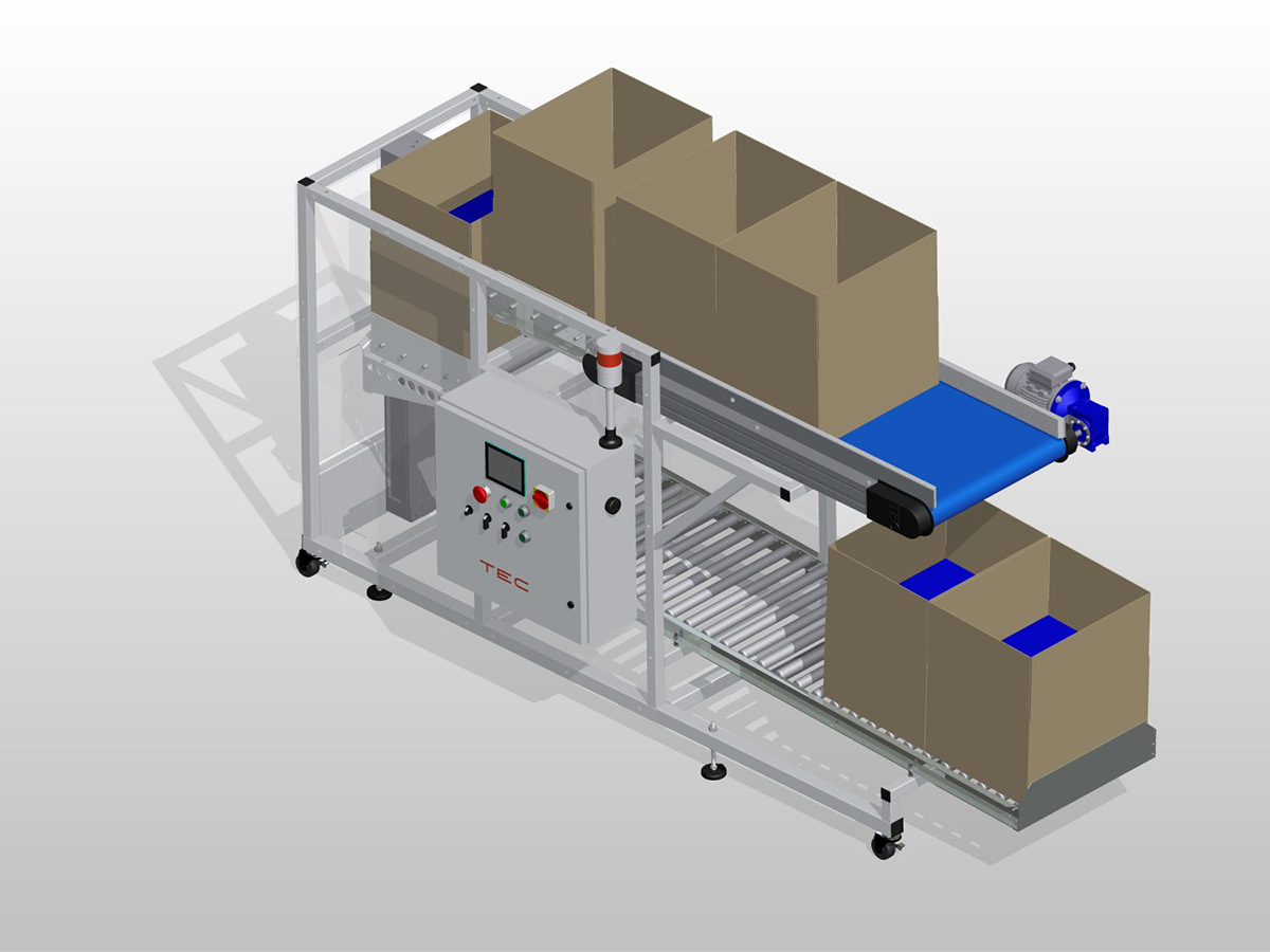 Over/Under Box Filling System